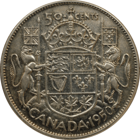 50 centow 1950 kanada a